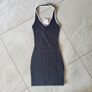 Black Halter Dress H&M